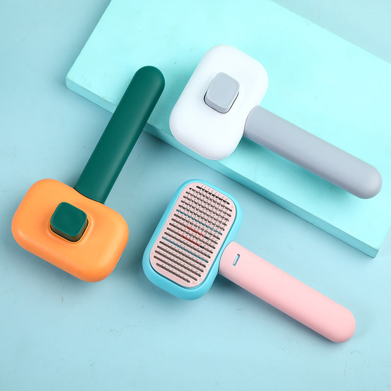 Fellbürste mit Cleaning Tool