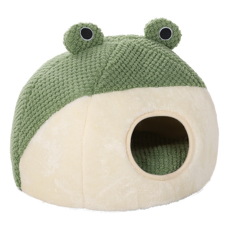 Frosch Kuschelbett