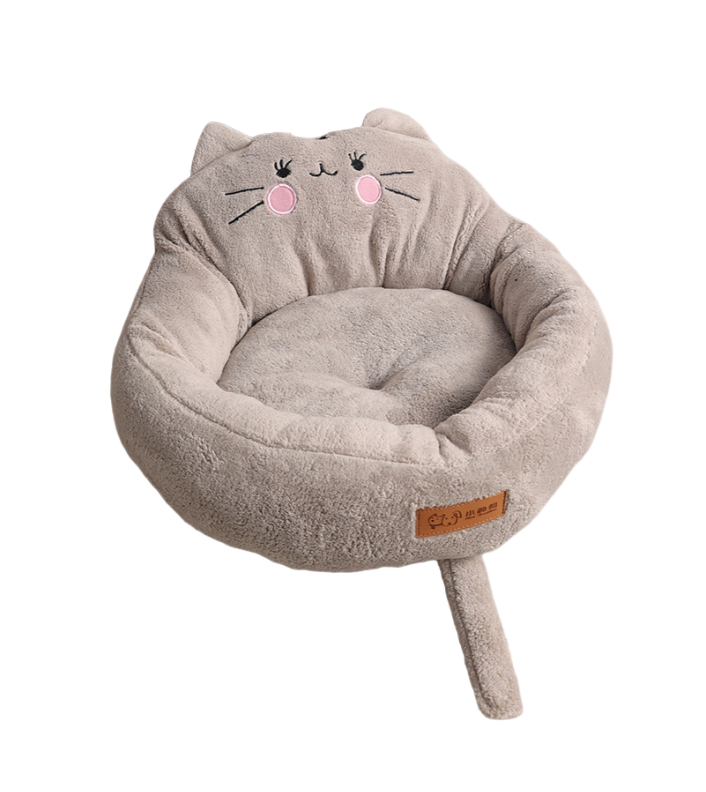 Cartoon-Katze Kuschelbett