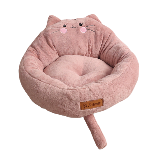 Cartoon-Katze Kuschelbett