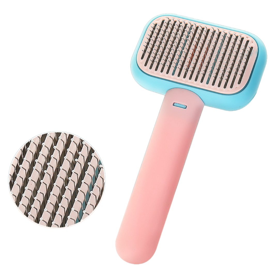 Fellbürste mit Cleaning Tool